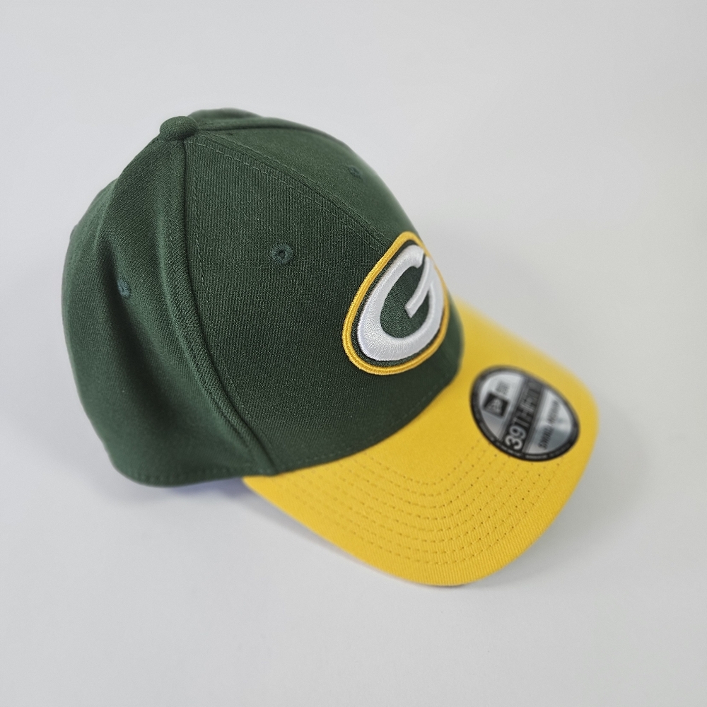 Green Bay Packers New Era 39THIRTY Fitted Cap Size Small/Medium New Without Tags - Picture 5 of 8